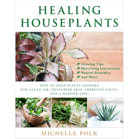 Healing Houseplants : How to Keep Plants Indoors for Clean Air, Healthier Skin, Improved Focus, and a Happier (Best Plants To Improve Indoor Air Quality)