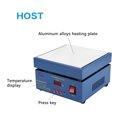 thumbnail image 2 of 200*200mm LED Microcomputer Electric Heating Plate Preheating Station 800W (US Plug 110V), 2 of 14