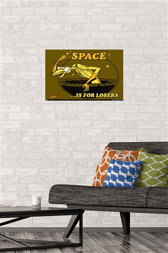 Space Ghost Coast to Coast - Space Is For Losers Wall Poster, 14.725" x 22.375"