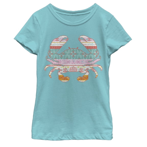 Girl's Lost Gods Boho Print Crab T-Shirt