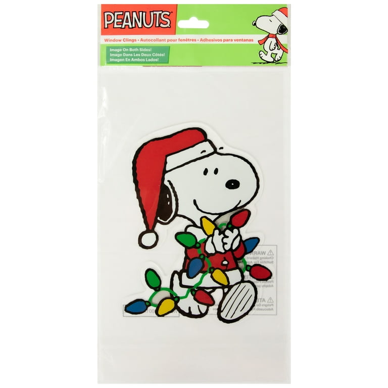 Northlight Peanuts Snoopy Gathers the Lights Double Sided