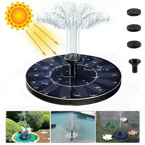 Fuente solar Askfv Bombas De Agua Solares 4 Cabezales De Patrón De Rociado Diferentes