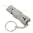 thumbnail image 3 of Stainless Steel Bird Whistle Bird Training Whistle Bird Cage Whistle Bird Training Accessory, 3 of 9
