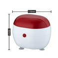 thumbnail image 4 of RYRDWP Gold Silver Mini Ultrasonic Jewelry Cleaner For Necklace Key Rings Watches, 4 of 6