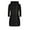 Black, variant on Herrnalise Women's Hoodies Casual Fashion Color Long Sleeved Hooded Sweater Jacket