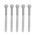 thumbnail image 1 of FLAMEEN Wood Self Tapping Coach Screw, Hex Lag Screws 25PCS For Carpentry, 1 of 8