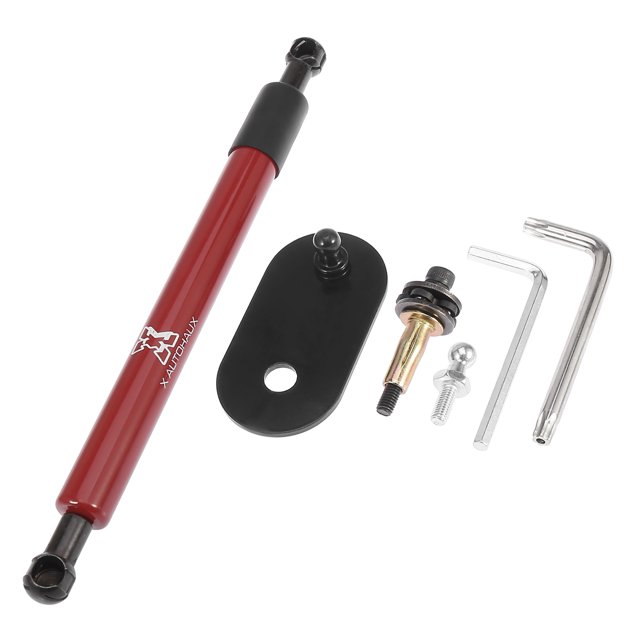Unique Bargains Car Vehicle Tailgate Lift Support Rear Gate Gas Struts Spring Red Set for Dodge for Ram 1500 2500 3500 2009-2018