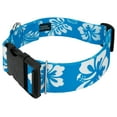 thumbnail image 3 of Country Brook Petz® 1 1/2 inch Deluxe Blue Hawaiian Dog Collar, Medium, 3 of 5