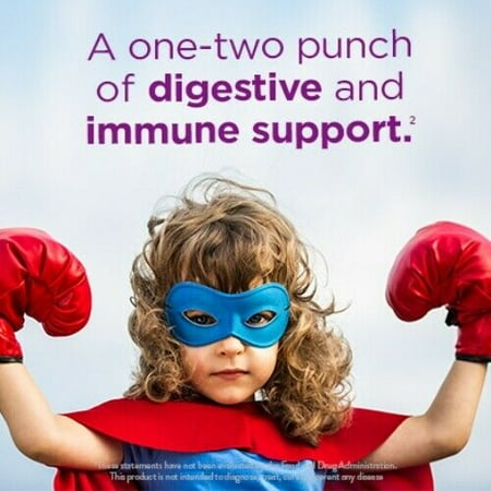 Digestive Advantage KIDS Prebiotic Fiber Plus Probiotic Gummies 6 65 Each - (Pack of 2)