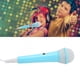 thumbnail image 4 of Micrófono Para Cantar Para Niños, Micrófono Con Cable Educativo Para Niños, Enchufe De 3,5mm, Plástico De Baja Distorsión Para Instrumentos Musicales Para Fiestas Familiares ANGGREK Azul, 4 of 8