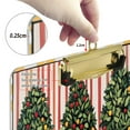 thumbnail image 6 of FORMRS Acrylic Clipboard with Low Profile Clip Standard A4 Letter Size, 12.5" x 9", Stripes Trees, 6 of 8