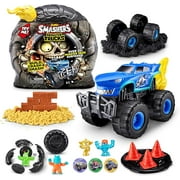 Smashers Monster Truck Surprise (Shark Truck) by ZURU Boys with 25 Surprises Collectible Monster Truck Surprise Smash Slime Sand Compounds Discovery