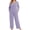 06-Lake Purple, variant on Daystry Womens Plus Size Pajama Sets 2 Piece Fall Winter Button Down Long Sleeve Pants with Pockets for Lounge Sleepwear