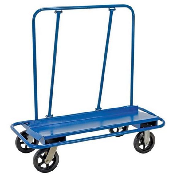 Vestil PRCT-S-MR Drywall & Panel Cart Rubber Wheels - 3000 lbs