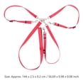 thumbnail image 2 of GOOHOCHY Dog Training Lead Large Three Heads Coupler Metal Red 1Set, 2 of 8
