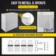 thumbnail image 4 of Historyli Caja de acero para exteriores de 16 x 16 x 8 pulgadas,caja eléctrica de acero,IP66,resistente al agua y al polvo,caja de conexiones eléctricas para exteriores e interiores., 4 of 7