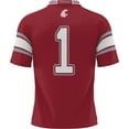 thumbnail image 3 of Men's GameDay Greats #1 Crimson Washington State Cougars Football Jersey, 3 of 4