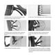 thumbnail image 3 of Cordón Elástico Para Silla Reclinable, Cómodo Cordón Elástico Antideslizante Para Silla De Playa, 8 Piezas Para Silla De Playa, 3 of 7