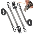 thumbnail image 2 of Keeper Kwikfeed 1000 Lbs 16 Ft. X 1.25 Inch Ratchet Tie Down Strap, Black, 2 of 8