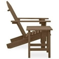 thumbnail image 2 of vidaXL Garden Adirondack Chair with Table Solid Fir Wood Brown, 2 of 3