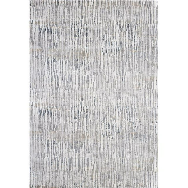 Dynamic Rugs CC283539995 2 Pi 2 Po x 7 Pi 7 Po Castilla 3539 Rectangle Moderne Zone Tapis - 995 Gris & Multi Couleur