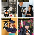 thumbnail image 3 of DolliBu Penguin Graduation Plush Toy - Baby Soft Plush Graduation Stuffed Animal Dress Up with Gown & Cap with Tassel Outfit - Congratulatory Graduation Gift - 8 Inch, 3 of 6