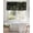 Black Amy Green, variant on Gray Black Valentine's Day Kitchen Valances for Windows Vintage Love Geometric Pattern Valance Curtains for Kitchen /Living Room/Bedroom/ Bathroom Decor, 42"x12 " ,Rod Pocket 1 Panel,