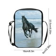 thumbnail image 3 of Shoulder Bag Small Small Travel Bag Polyester Material Inclined Shoulder Bag, 3 of 8