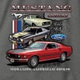 thumbnail image 3 of Wild Bobby Ford Mustang Untamed Spirit Mens Cars and Trucks Men Premium Tri Blend Tee, 3 of 6