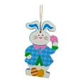 thumbnail image 1 of Easter Cartoon Wooden Crafts Pendants Home Diy Decorations Rabbit Decoration, 1 of 1