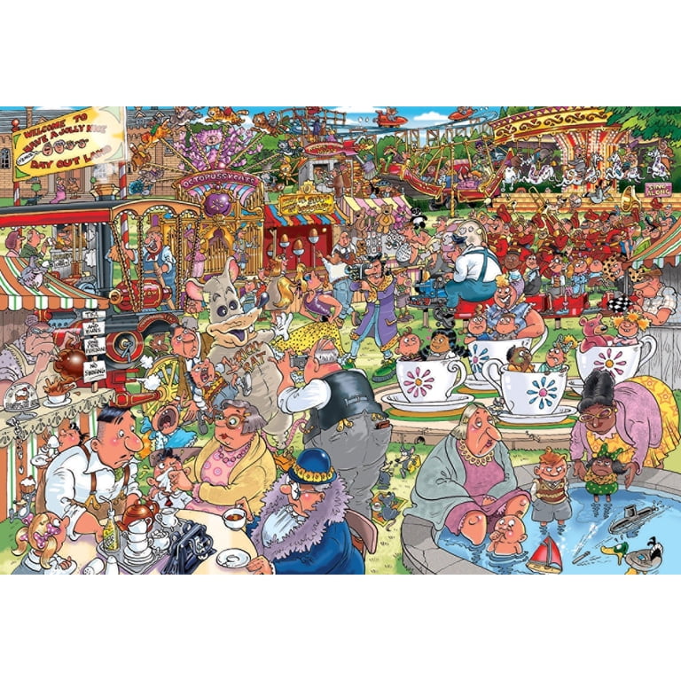 Wasgij Destiny 1 Jigsaw Puzzle - "The Best Days Of Our Lives" 1000 Piece Puzzle