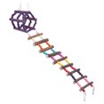 thumbnail image 1 of Hamster Ladder Toy, Rock Climbing Ladder Toy Non- Practical  For Bird Climbing Ladder, 1 of 8