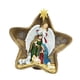 thumbnail image 1 of Conjunto de de pesebre de tradicional, adorno navideño de nacimiento de Jesús, figuras artesanales de cuna para vacaciones, accesorios Soledad estatuilla de jesus, 1 of 10