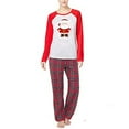 thumbnail image 4 of Zukuco Christmas Family Matching Pajamas Santa Claus Xmas Pjs Family Sleepwear Sets Comfy Soft Nightwear, 4 of 8