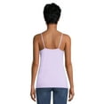 thumbnail image 5 of Time and Tru Women's Cami with Adjustable Straps, 5 Pack, Sizes XS-XXXL, 5 of 5