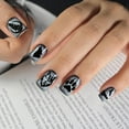 thumbnail image 4 of Juego de 3 placas para estampar uñas con diseños de animales salvajes: plantillas para uñas con temática de bosque, lobo, oso y ciervo. Incluye estampador y raspador., 4 of 7