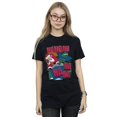thumbnail image 2 of DC Comics T-Shirt en Coton pour Femmes Batman et Joker Ha Ha Ha Ho Ho Ho, 2 of 3