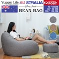 thumbnail image 2 of EASTIN Housse de Fauteuil Poire Classique Fauteuil de Repos Pouf de Rangement pour Adultes Enfants, 2 of 8
