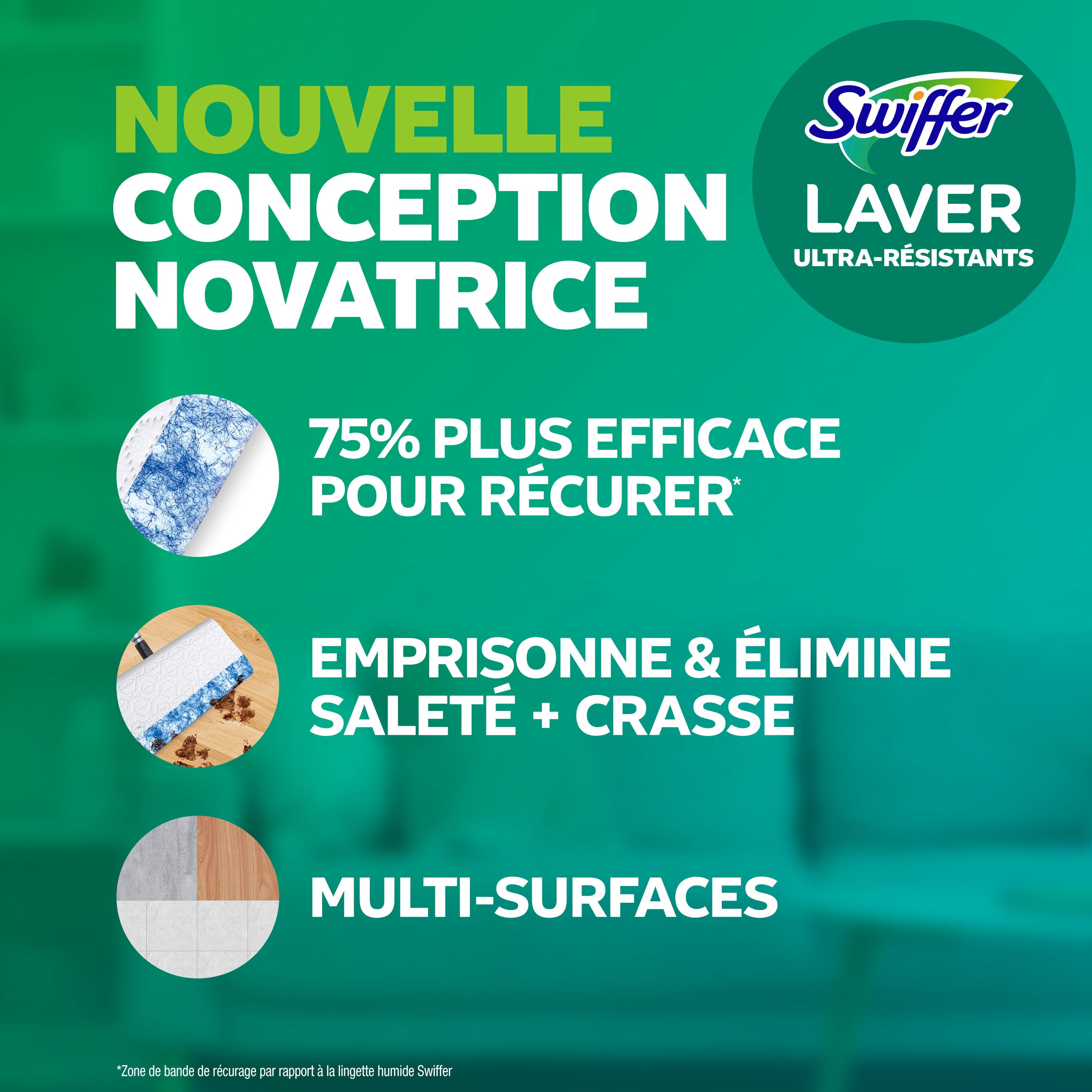 Swiffer Sweeper Pet Heavy Duty Wet Multi-Surface Cloth Refills for Floor Mopping and Cleaning, Fresh Scent, 20CT