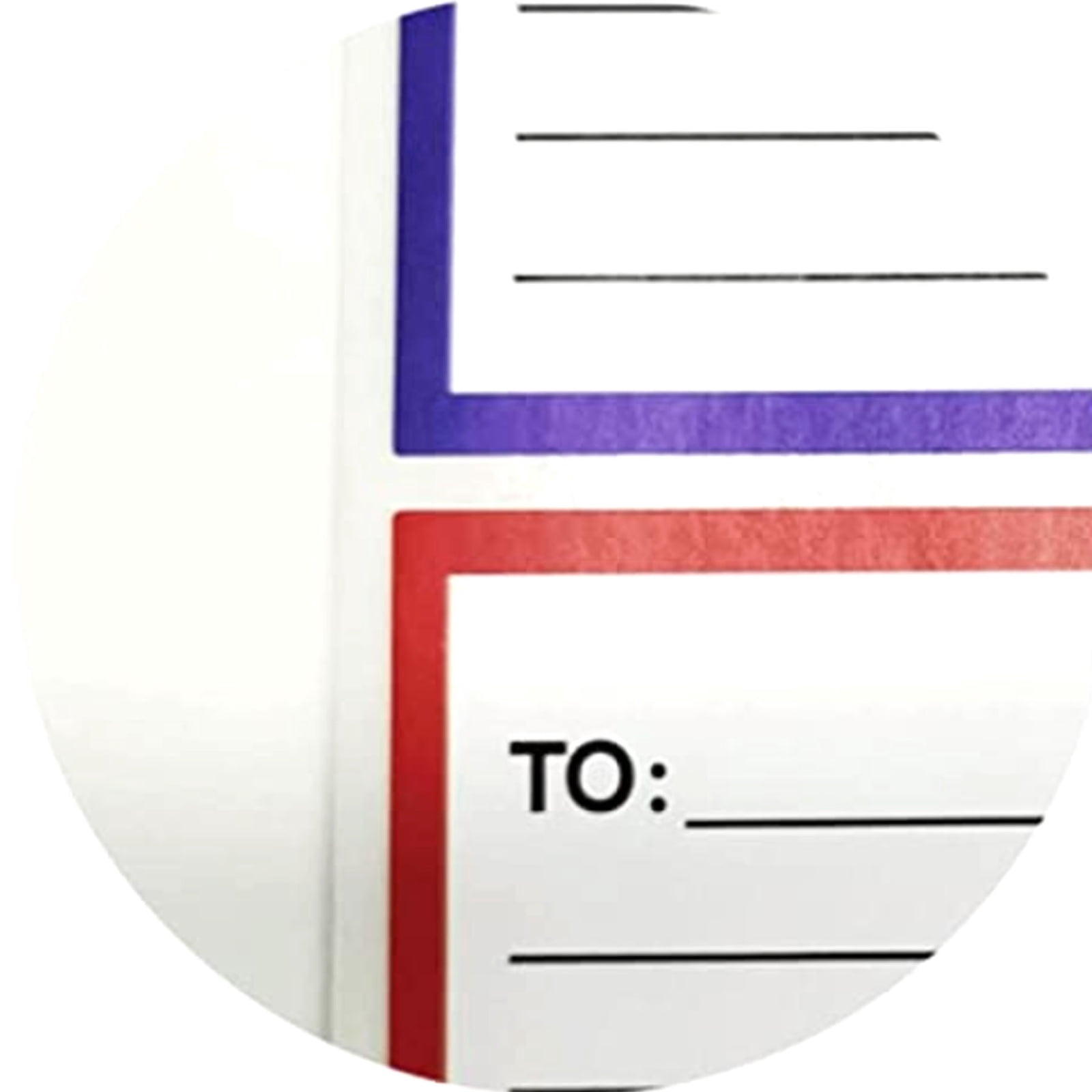 50/100/240 Sheets from/to Address Mailing Labels for Office Mail Address Label Sticker Mail Shipping Labels