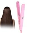 thumbnail image 3 of EECOO Hair Straightener Flat Iron, 4 Colors 2 in 1 Mini Bangs Hair Straightener Beauty Flat Iron Heating Curler Ceramic Tourmaline Plate Wave Straightener, 3 of 5