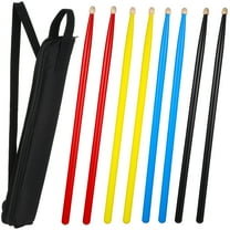 unbranded 4 Pairs Drum Sticks Maple Sticks Colorful Drumsticks Child 40.00X1.20X1.20CM