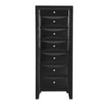 thumbnail image 4 of Glory Furniture Marilla 7-Drawers Bedroom Lingerie Chest in Black, 4 of 8