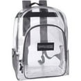 thumbnail image 5 of Trailmaker Clear Backpacks With Side Pockets, Assorted Color Trims, Pack Of 24 Backpacks, 5 of 7