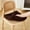 Coffee, variant on Corduroy Chair Cushion, 15.74 Inch with Ties Ultra Soft Warm Floor Cushion for Kids Reading Nook Comfortable Square Seat Cushion for Adult