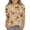 #A04-Light Brown, variant on Girls Tshirts Crewneck Daisy Flower Cherry Print Girls Shirts 3/4 Sleeve Tshirts Toddler Summer Dressy Cotton Tops