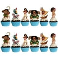 thumbnail image 2 of 13 PCS Moana Birthday Party Supplies, Cake Decorations for Birthday Party Decorations Theme Birthday Party Supplies, 2 of 2