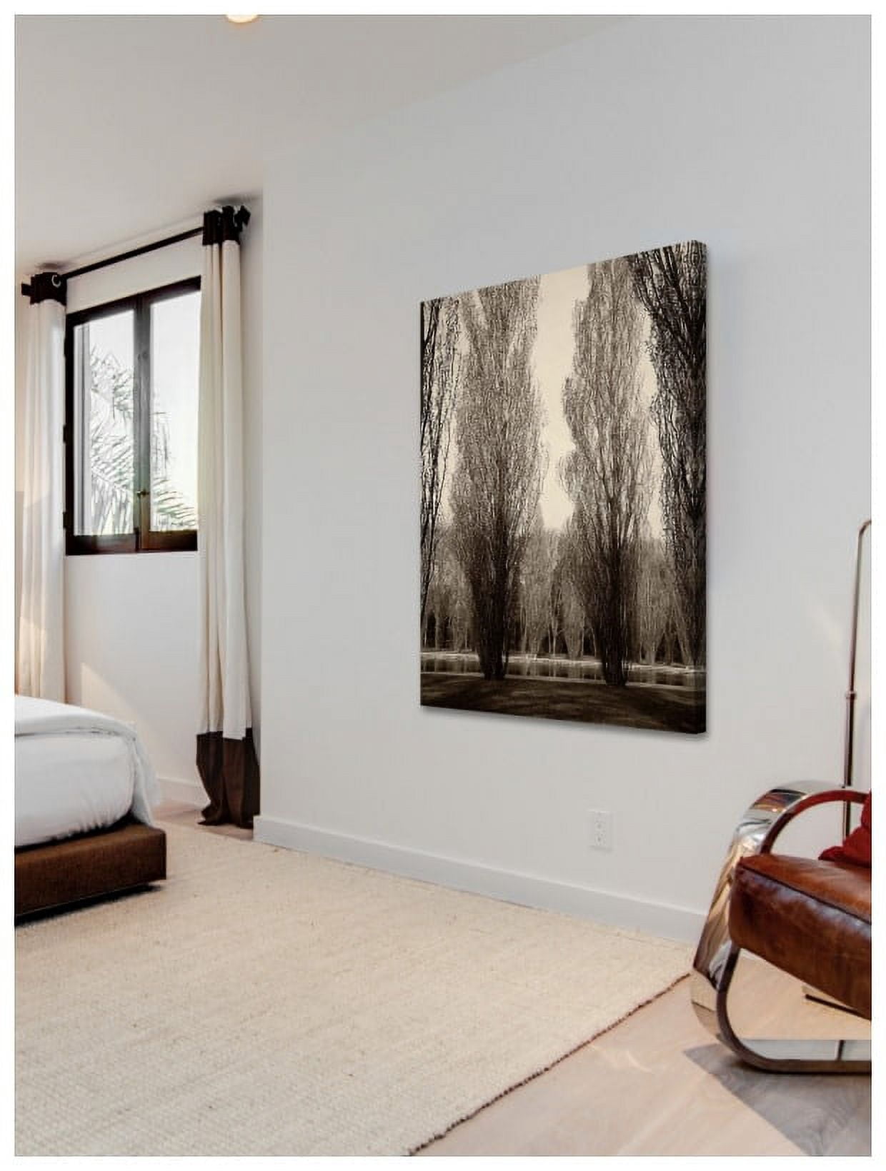 "Tree Pair" Painting Print on Wrapped Canvas