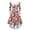 Watermelon Red, variant on Christmas Dresses for Women Women's Fashion Elegant Autun And Winter Long Sleeve V-Neck Christmas Print Dress for Holiday Party,Beige,L