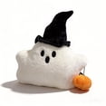 thumbnail image 4 of White Halloween Pillows for Couch Halloween Plush Gift Cute Ghost Shaped Throw Pillow Decorative Sofa Cushion for Home Living Room Bedroom Sofa Supplies Office Car Decor,, 4 of 8